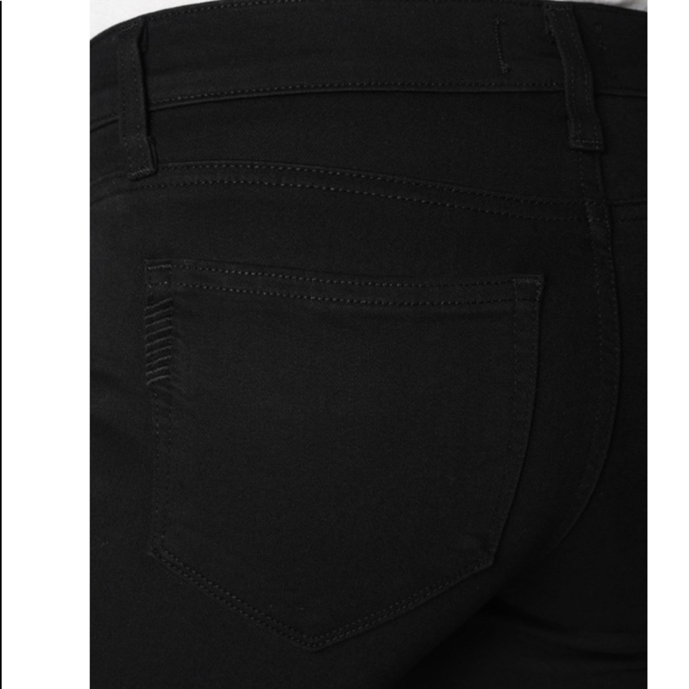 NWOT Paige Verdugo ankle destructed black jeans - Picture 6 of 11
